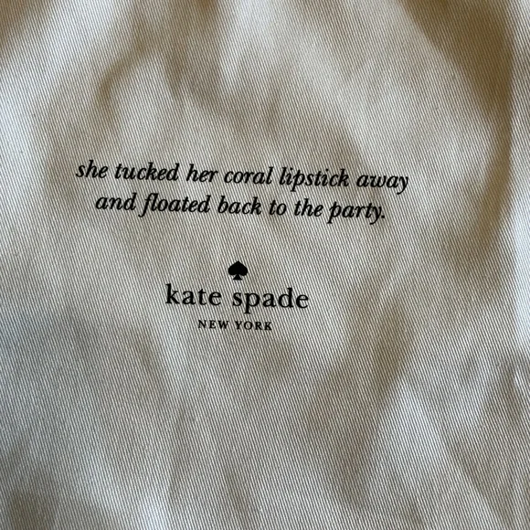 Kate Spade Cream Drawstring Bag - Picture 2 of 4
